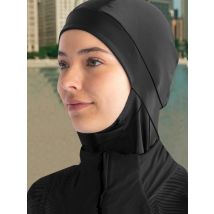 1PCS Burkini Femme Hijab Schwimmen Baden Hijab Frauen Sommer Strand Instant Turban Kappe