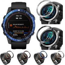Stainless Steel Watch Bumper Cover For Garmin Fenix 8 47/51mm 7 7X 7S Epix Pro Bezel Ring Anti Scratch Metal Cover Protective