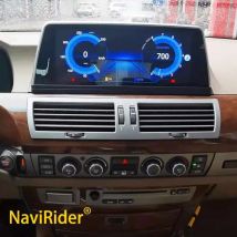 Für BMW 7er E65 E66 2005-2009 Android 13 Qled-Bildschirm Radio Carplay Head Unit Multimedia Video Player Qualcomm 662 Prozessor