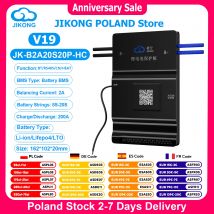 JIKONG V19 JK BMS B2A20S20P-HC Smart BMS 8S ~ 20S BT CALORE CAN Corrente 2A Bilanciatore attivo 200A per Lifepo4 Lto Batteria agli ioni di litio BMS