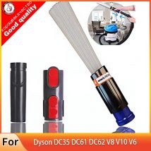 Reinigungswerkzeug-Aufsatzbürsten-Adapter-Set für Dyson DC35 DC61 DC62 V8 V10 V6 Staubsauger Staub Daddy Multifunktionswerkzeuge