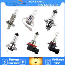 100W Car Headlight Super Bright Halogen Bulb H1 H3 H4 H7 H8 H11 9005 HB3 9006 HB4 12V 55W 4300K Clear Fog Lights Driving Lamp