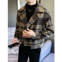 Spring Autumn Windbreaker Male Coats Short High Quality Joker Luxury Designer Clothing Fashion 2025 Y2k Men's Overcoat Jackets