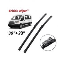 Erick's Wiper LHD Front Wiper Blades For Ford Transit L2H2 2014 - 2019 Windshield Windscreen Window Car Rain Brushes 30"+20"
