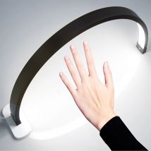 Fosoto 20W Arco Salone di bellezza Illuminazione Kit per la cura delle unghie a forma di mezzaluna Anello per arco da tavolo Luci a LED Lampada per manicure Luce per nail art