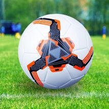 1 Stück Fußball, verschleißfester weicher Fußball für Trainingswettkämpfe, Größe 4,5