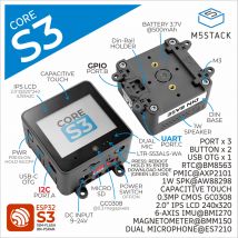 M5Stack CoreS3 ESP32S3 loTKit di sviluppo per fai da te e controllo intelligente