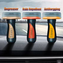 Repelente de agua y lluvia para parabrisas de coche, eliminación de película de aceite de vidrio, limpiador de vidrio, revestimiento hidrofóbico, antiniebla, visión clara