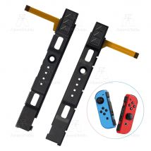 Schalter/Schalter OLED Joycon Gleitschiene Premium Ersatz-Reparatursatz mit Sensor-Flexkabel Links Rechts Gleitschiene Langlebige Teile