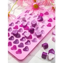 55Liebe Silikon Kerze Form DIY Aromatische Mini Herz Kerze Handgemachte Seife Harz Eis Schokolade Form Kuchen Seife Dekor Geschenke