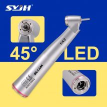 SYJH Dental LED 1:4.2 Przegubowy kątnica stomatologiczna z regulacją prędkości, elektryczny mikrosilnik 45 °   Narzędzia dentystyczne do chirurgii, końcówki stomatologiczne