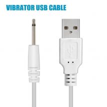 Kabel do ładowarki wibracyjnej USB DC 2.5 przewód do ładowania zabawki dla dorosłych wibratory akcesoria do masażu uniwersalny zasilacz USB