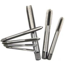 7pc M3-M12 Rubinetto manuale Gambo quadrato Punta con scanalatura diritta Filettatura per maschiatura Set di strumenti per maschiatura filettatura interna