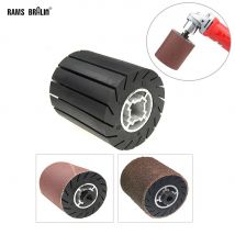 Ruota centrifuga con espansore in gomma da 90 * 100 mm / manicotti abrasivi / adattatore per set di lucidatura dei metalli per smerigliatrice angolare