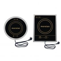 Induction Cooktop 800W/1200W 220V RV Built-in Cooker with Universal Frame for Portable Outdoor Camping Camper Van & Yacht