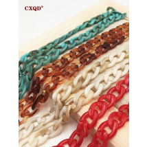 Mode frauen Breite Acryl Anti-Slip Brillen Halter Neck Strap Gläser Ketten Schmuck Halskette Zubehör CXQD