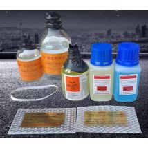 14k/18k/24k 100ml Platin Gold Kupfer Nickel Versilberung Schmuck Bad beschichtung Lösung Galvani sieren flüssige Titan Anode