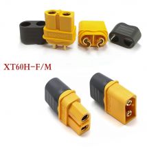 Amass XT60 XT60H XT60U XT60PW XT60PB XT60PT XT90 10/20/50Pairs Male Female Bullet Cnnectors Plug with Sheath for RC Lipo Battery