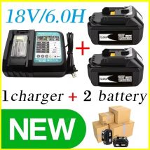 100% originale Makita 12AH per batteria Makita 18V BL1830B BL1850B BL1850 BL1840 BL1860 BL1815 batteria al litio di ricambio