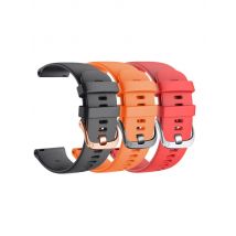 18 20 22mm Rose Gold Buckle Soft Silicone Wristband Strap For Garmin Venu 2 2S SQ Vivoactive 3t 4 Forerunner 245 645 Watch Band