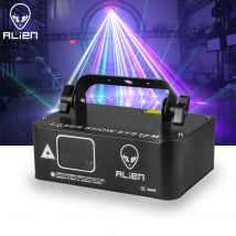 ALIEN 500mw RGB Laser Beam Line Scanner Projektor DJ Disco Stage Lighting Effect Dance Party Wedding Holiday Bar Club DMX Lights