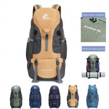 Marke FREE KNIGHT Outdoor-Rucksack, langlebiger Doppelschulter-Rucksack für Herren und Damen, zum Wandern, Camping, Klettern, 50 l Tagesrucksack