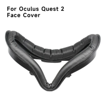 Für Oculus Quest 2 Gesicht Abdeckung PU Kissen Gesichts Interface Gesicht Abdeckung Fall Halterung Kit Auge Pad Für Oculus Quest 2 Zubehör