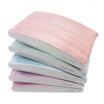 Nagelfeile 80 bis 240, professionelle Werkzeuge, Emery für Maniküre, Limette 240, Schleifpapier, Gel-Polierfeilen für Nägel, Puffer-Set, Polierer