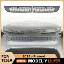 Für Tesla Model Y Juniper 2025, insektensicheres Netz, vorderer Kofferraum, Anti-Insekten, staubdicht, inneres Lüftungsgitter, Lufteinlass-Schutzhülle