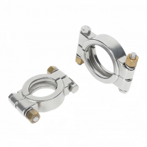 1,5/2/2,5/3 Zoll Sanitär-Hochdruck-Tri-Clamp-Edelstahl-304-Mittelklemmflansch für Heimbrau- und Destillationsanwendungen