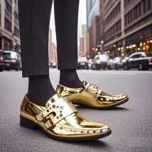 Sommer Lederschuhe Herren spitzen Zehen Jugend Business Herren Schuhe Frühling und Sommer neue Herren britische Freizeit schuhe