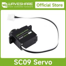 Waveshare 2,3 kg zweiachsiges serielles Bus-Servo, Zwei-Wege-Feedback, schaltbarer Servo-/Motormodus, kompakte Größe, 300 °   Rotationswinkel