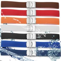 Silikon-Uhrenarmband für Samsung Galaxy Watch Active 2 5 Pro Watch 6, klassisches Sport-Armband für Huawei GT3 4, Uhr-Armband