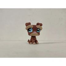 LPS Action Figure littlest pet shop Brown Dog #6611 kid toy