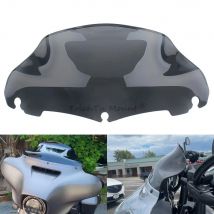Motorcycle 9" Fairing Windscreen Wind Deflector Windshield for Harley Touring Electra Street Tri Glide FLHT FLHTK FLHX 2014-2025