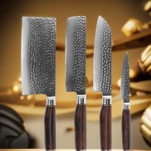 4 pc Damast messer japanisches Küchenmesser vg10 67 Schichten hochwertiges Hackmesser Schneid knochen messer Kochhacker Koch werkzeug