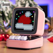 Divoom Ditoo-Pro altoparlante Bluetooth portatile Retro Pixel Art sveglia tabellone LED fai da te, simpatico regalo decorazione della luce della casa