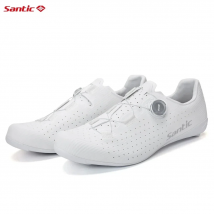 Santic Damen-/Herren-Rennradschuhe mit Kohlefaser + Nylon-Außensohle, Fahrradschloss-Schuhe, Pro, wettbewerbsfähige Fahrrad-Sneaker für Herren