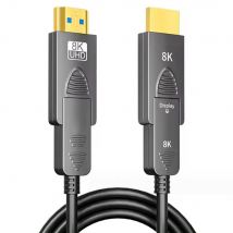 Cavo HDMI 2.1 in fibra ottica 48gbps cavi HDMI ad altissima velocità 8 k60hz 4 k120hz eARC HDCP 2.2 e 2.3 HDR10 Dolby per PS5 Xbox TV 4K