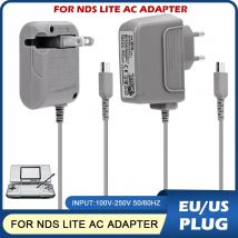 EU UNS STECKER AC Netzteil Ladegerät Adapter für Nintend NDSLite Wand Home Reise Ladegerät AC Power Adapter Für NDS Lite Game Conso