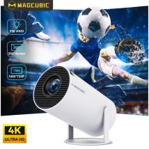 Proyector Magcubic HY300 PRO 8K Android 14 Dual Wifi6 290ANSI Allwinner H726 BT5.4 1080P 1280*720P Proyector de cine en casa para exteriores