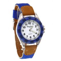 High Quality Boy Watch Girl Kids Children's Gift  Learn Time Tutor Student Quartz Wristwatch Green Watches  Gifts Dropshipping