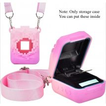 Silikonowe etui kompatybilne z interaktywną zabawką Bitzee Magicals, cyfrowym zwierzakiem, ochronny pokrowiec z odpinanym paskiem na ramię.