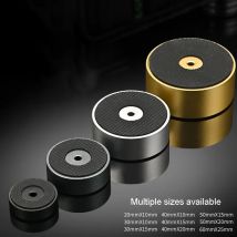 4pcs HiFi Audio Speaker Amplifier CD Player Aluminum Alloy Shock Absorber Foot Pad Damping Feet Chassis Stand Isolation Spike