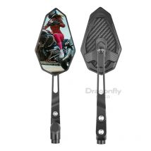 For Honda Africa Twin 1100 CRF1100L CRF 1100 L 2023 2022 2021 2020 Motorcycle True Carbon Fiber Rearview Mirror Reversing mirror