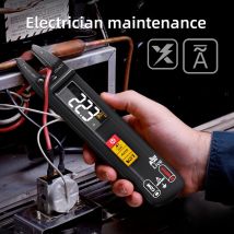 BSIDE U0 Multimetro digitale a forcella Corrente AC DC 100A Pinza amperometrica T-RMS Corrente OpenJaw Tester elettrico Amperometro multifunzione