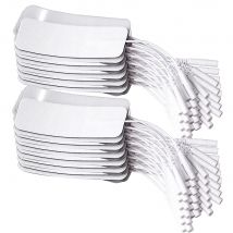 Zehn Physiotherapie Elektroden Pads Leitfähige Gel Akupunktur Therapeutische Puls Elektrische EMS Muskel Stimulator Massage Patches