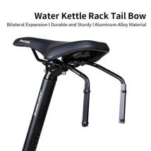 Wasserdichte Fahrrad Sattel Verlängerung Halterung Stabile Aluminium Legierung Sattel Tasche Stabilisator Multifunktionale Wasser Flasche Halterung Fahrrad Acc