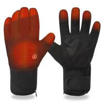 SAVIOR Guanti riscaldati HEAT Guanti da sci riscaldati elettrici impermeabili per uomo Donna Guanti termici con batteria ricaricabile calda
