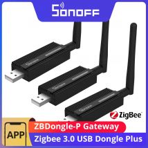SONOFF ZBDongle-P Zigbee 3.0 USB Dongle Plus Universal Gateway 1/5PCS ZHA Zigbee2MQTT Pre-flashed Support ZBMicro SNZB Devices